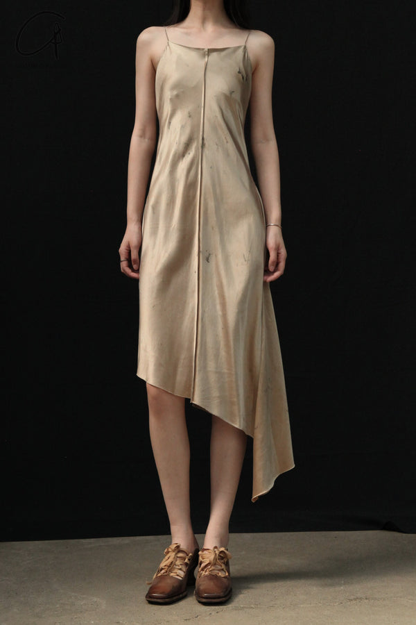 Mutedance 24 Spring/Summer Bias-cut Short Dress MD-MD24SS187-0 PM154